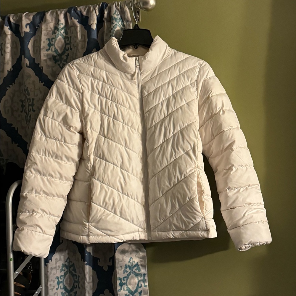 White Winter Puffer Coat ❄️